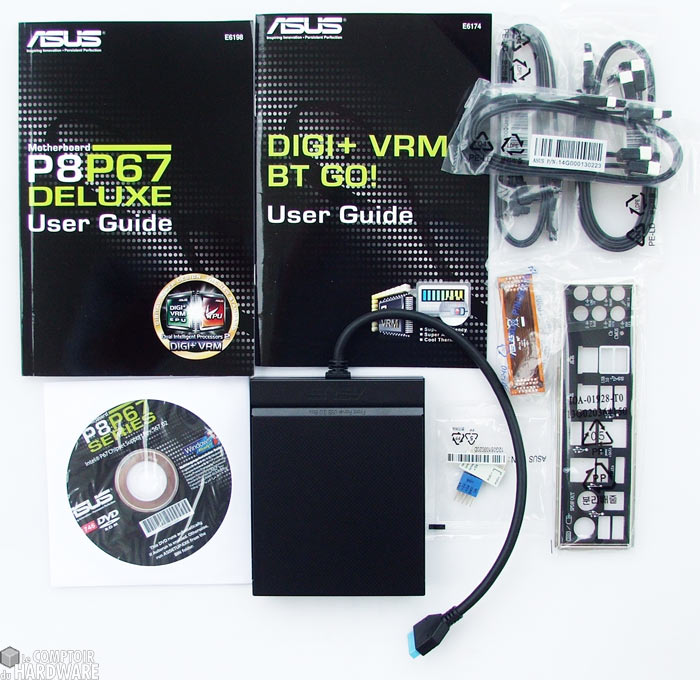 asus p8p67 deluxe bundle