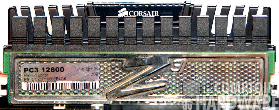 Hauteur PCB du trio de RAM