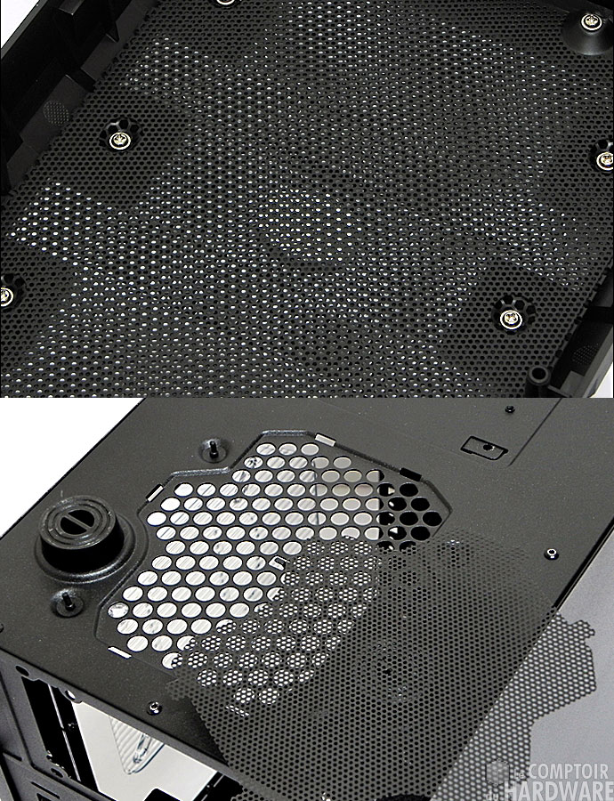 filtres avant et inférieur du HAF 912plus