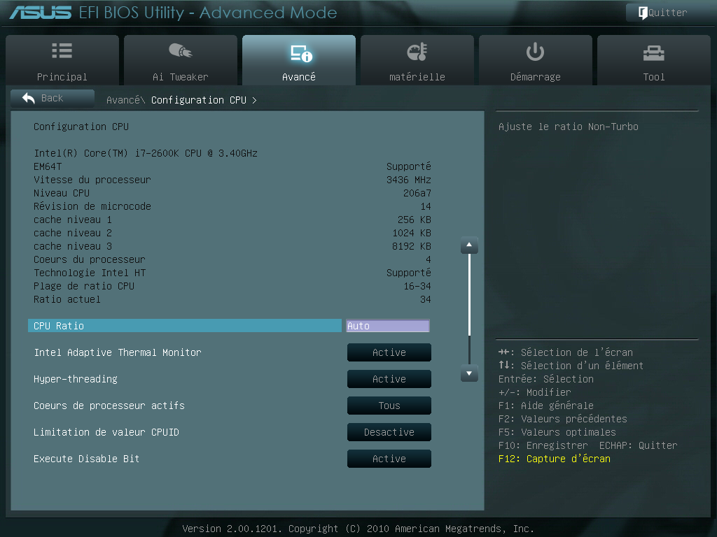 Bios Asus P8Z68-V Pro