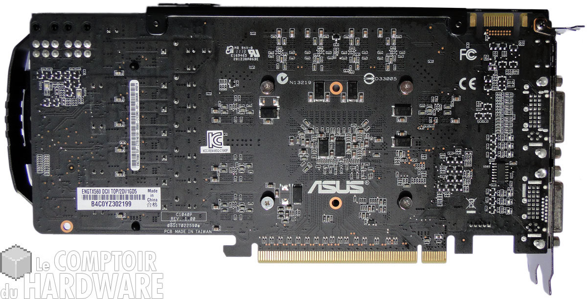 Asus ENGTX 560 DirectCU II TOP verso