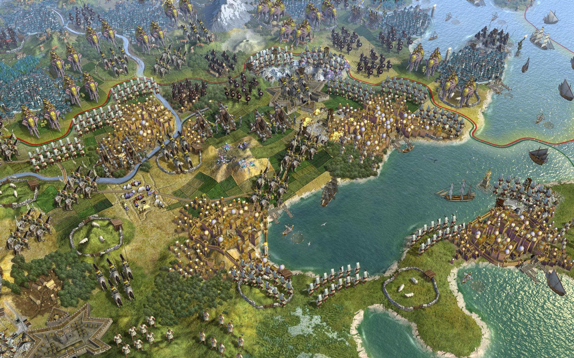 test HD 6900 - screen Civilization V