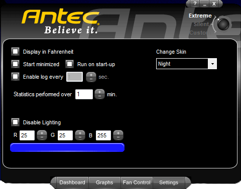 chillcontrol settings