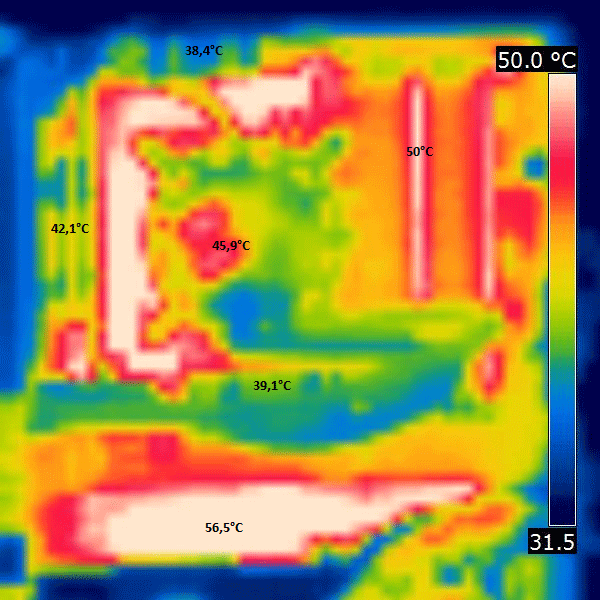 watercooling en charge [cliquer pour agrandir]