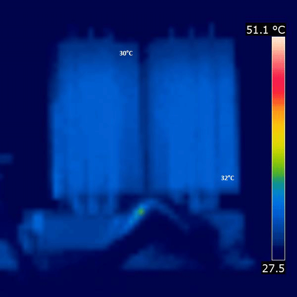 thermograhpie IR : spire gemini POST