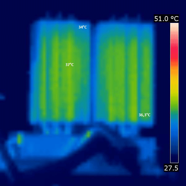 thermograhpie IR : spire gemini post boot