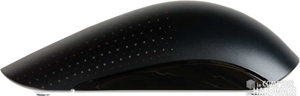 microsoft touch mouse - flanc gauche