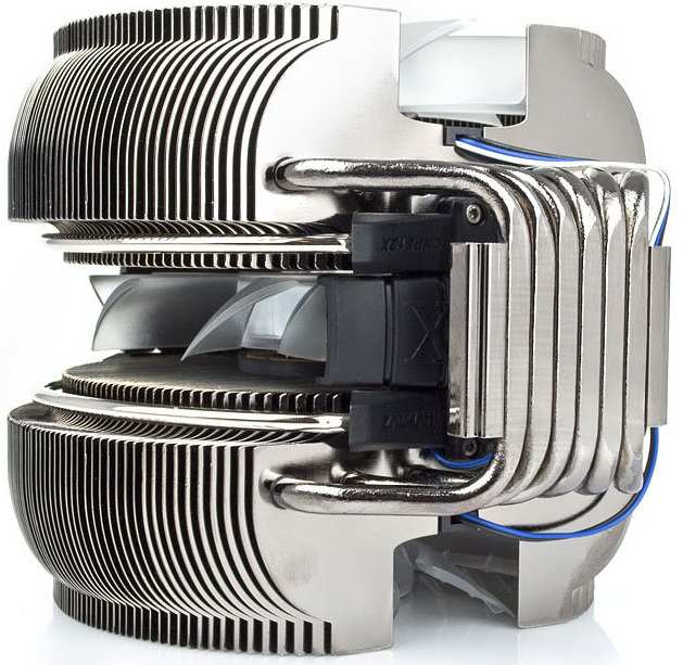 Zalman CNPS12X vue dessous