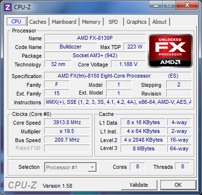 Undervolting FX-8150