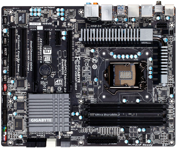 gigabyte z68xp ud4 carte pcb