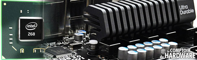 test des cartes mères Gigabyte Z68X-UD3H et Z68X-UD4
