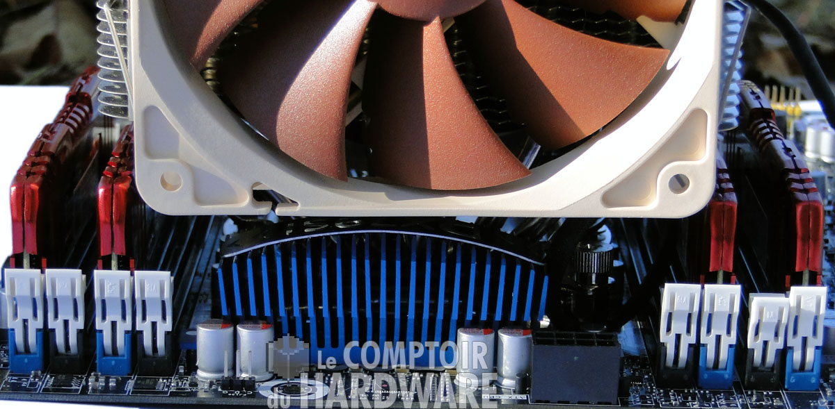 Kit LGA 2011 Noctua monté