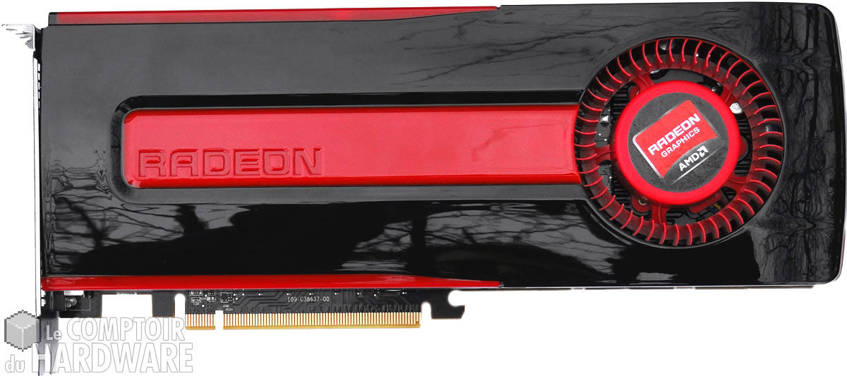 AMD RADEON HD 7950 : face avant