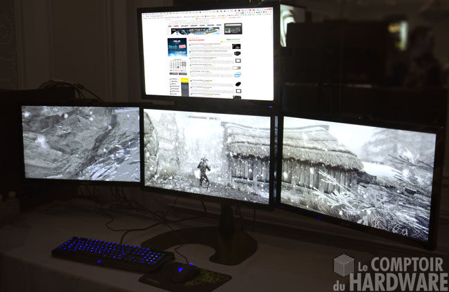 GTX 680 4 moniteurs et 3D vision surround sur Skyrim