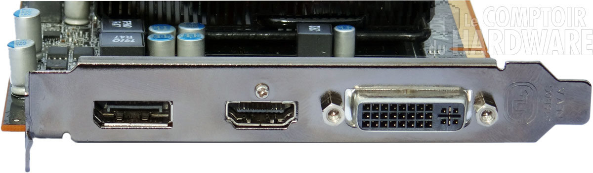 AMD RADEON HD 7750 : panel