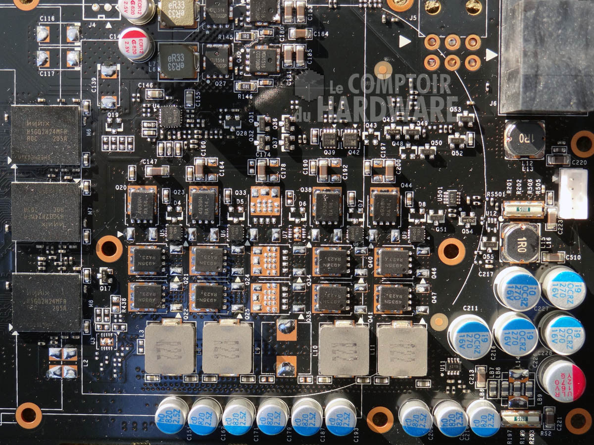nVIDIA GTX 680 : étage dalimentation