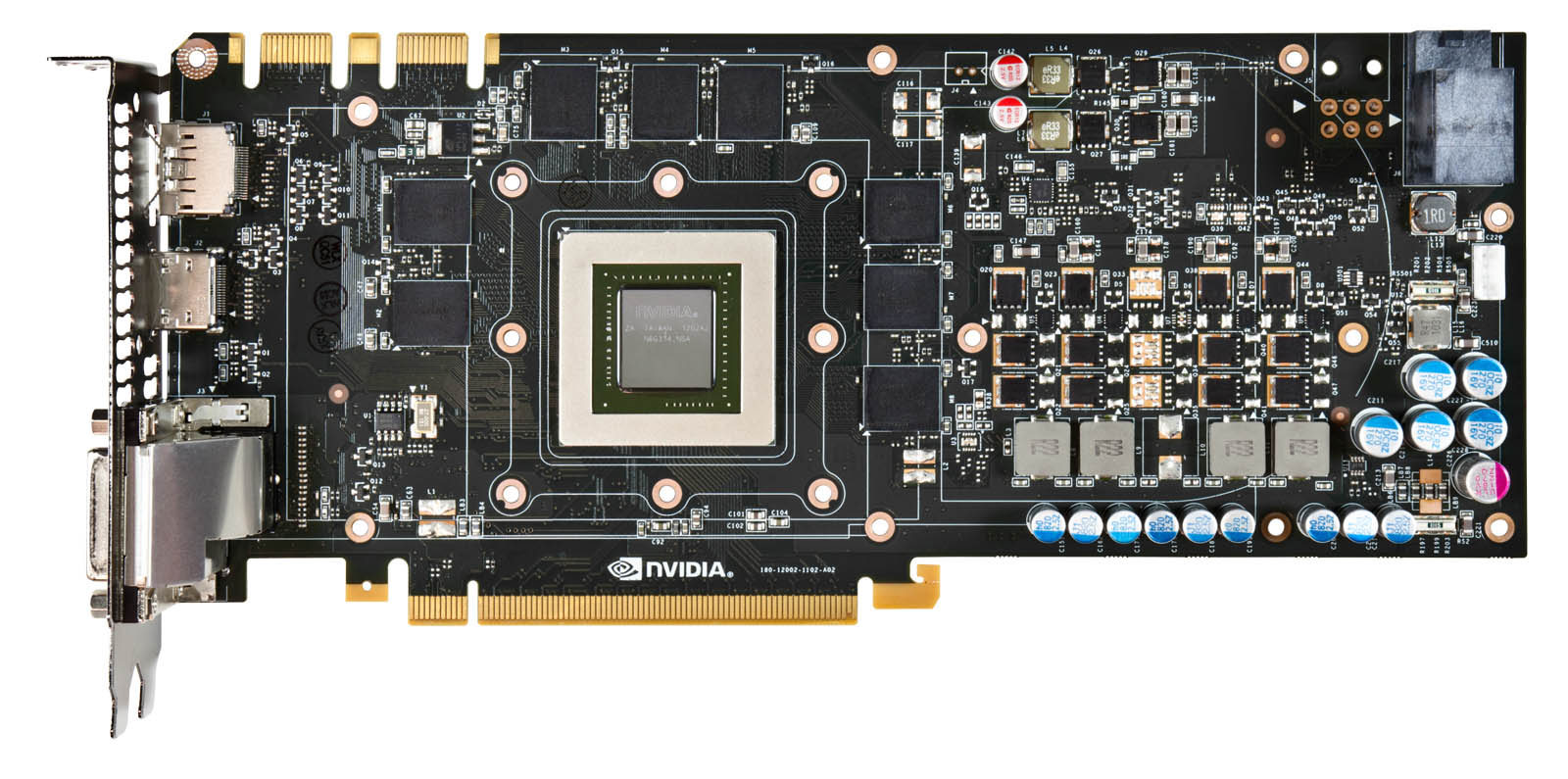 nVIDIA GTX 680 : carte nue