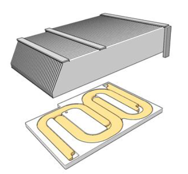 nVIDIA GTX 680 : Caloducs refroidisseur