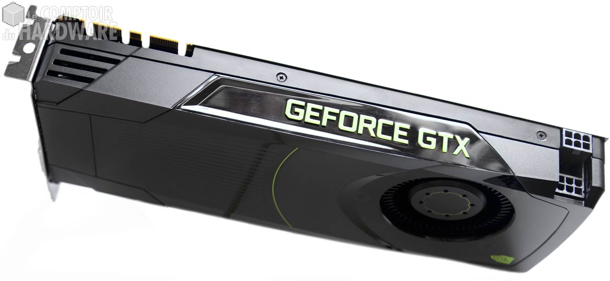 nVIDIA GTX 680 : 3 quarts bas