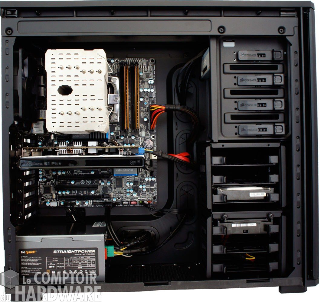 obsidian 550d vu de lintérieur