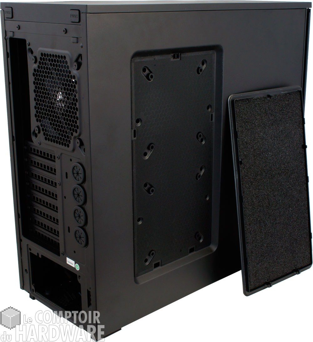 obsidian 550d - ventilation laterale