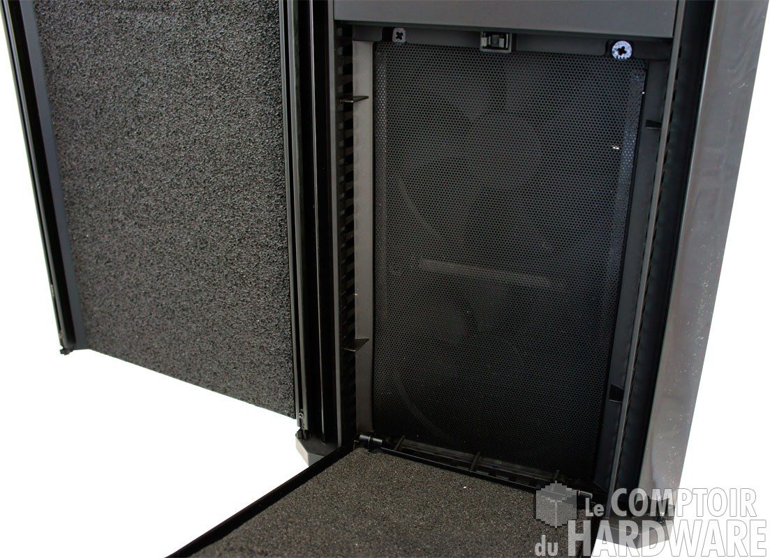 ventilation avant - obsidian 550d