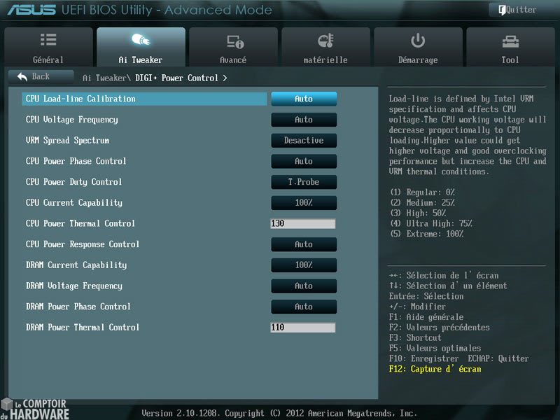 sabertooth z77 bios uefi aitweaker digipower