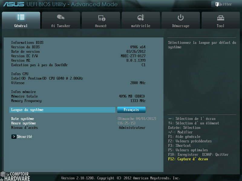 asus sabertooth z77 bios uefi general