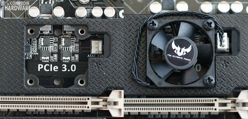 sabertooth z77 ventilo pcie