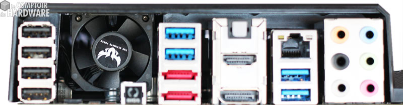 asus z77 ventilo vrm panel trappe