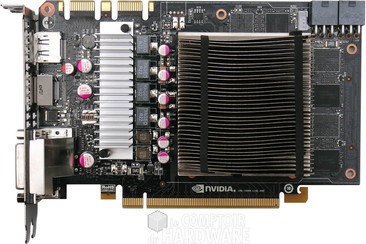 nVIDIA GeFORCE GTX 670 : capot ouvert