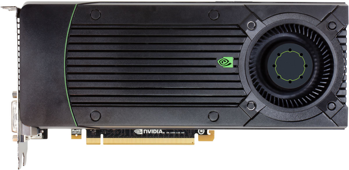 nVIDIA GeFORCE GTX 670 : face avant