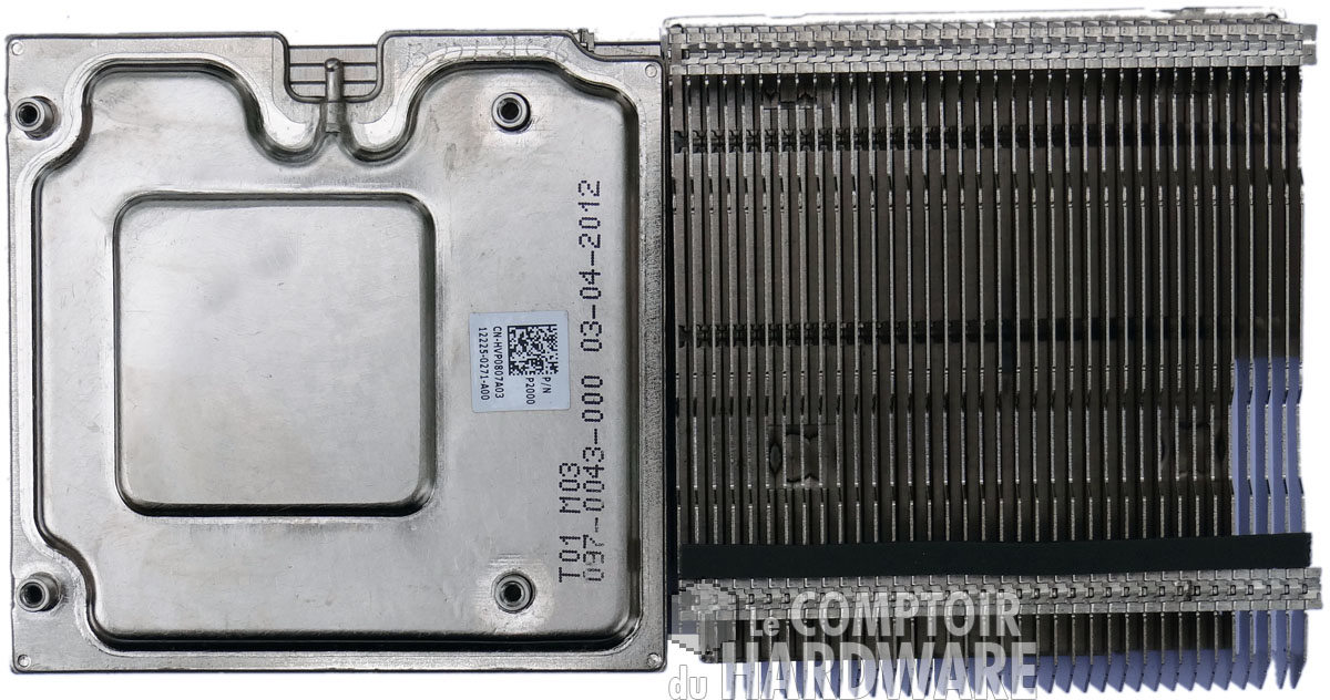 nVIDIA GeFORCE GTX 690 : radiateurs