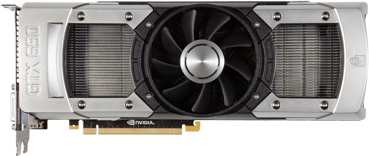 nVIDIA GeFORCE GTX 690 : face avant