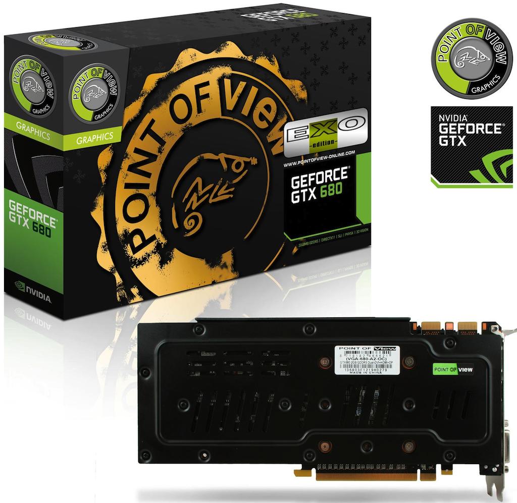 POV GTX 680 EXO back