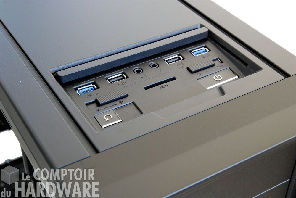 le front panel du silencio 650