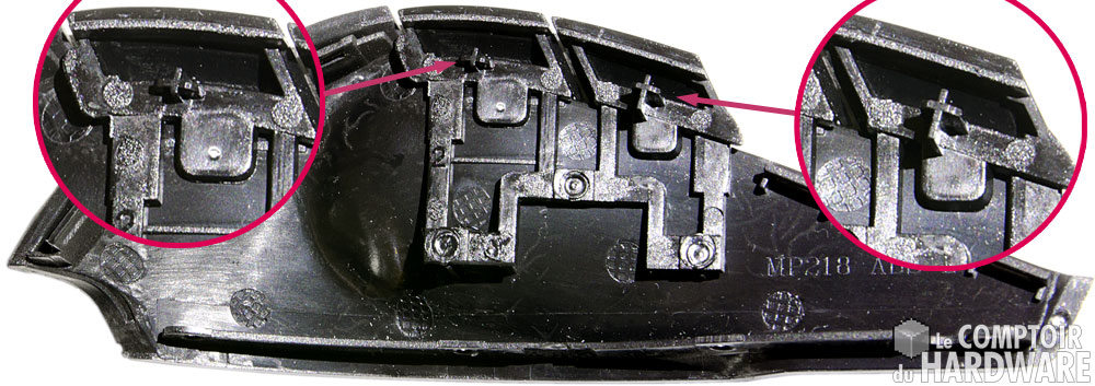 roccat savu - coque latérale gauche