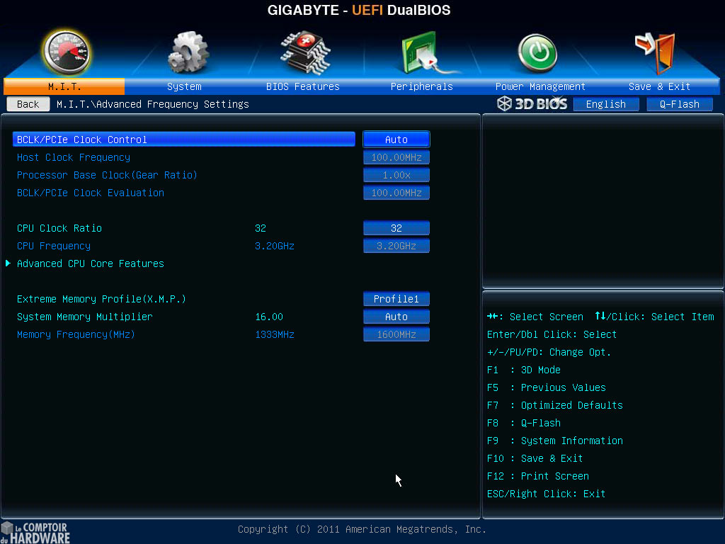 gigabyte x79 ud5 bios mit frequences