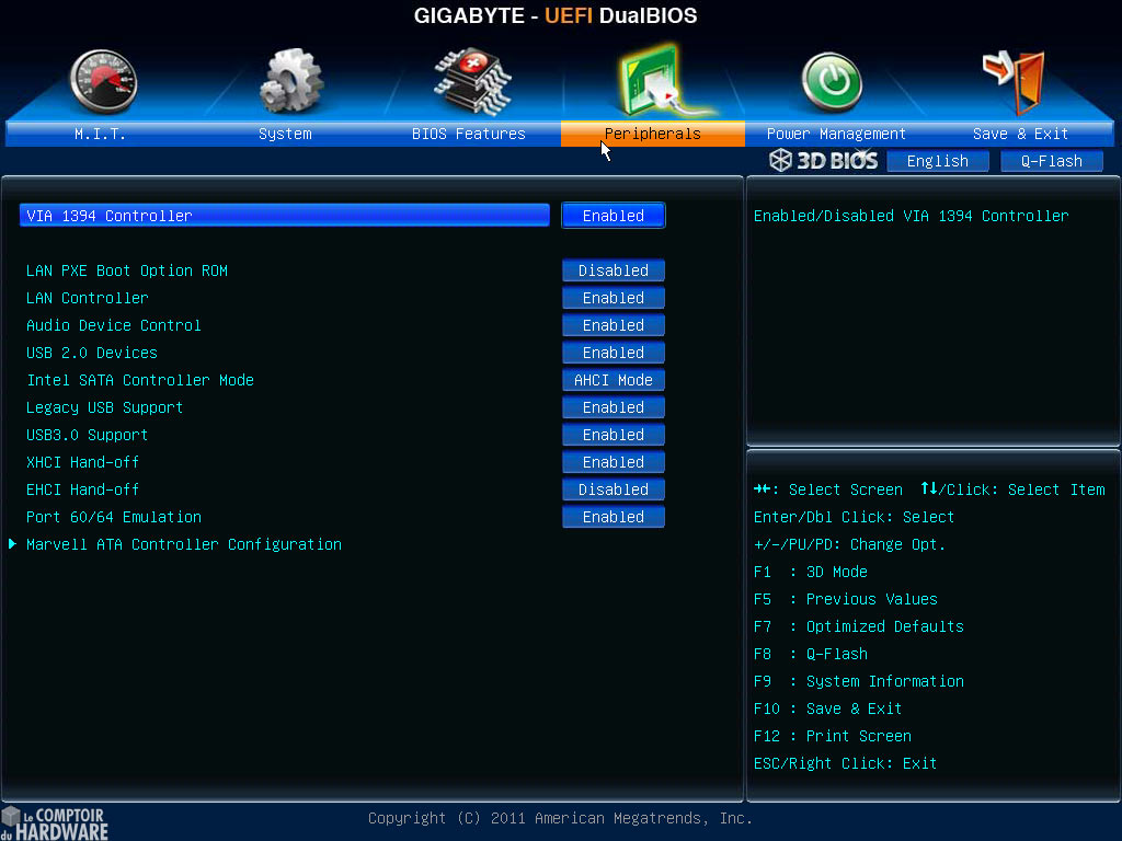 gigabyte x79 ud5 bios peripherals