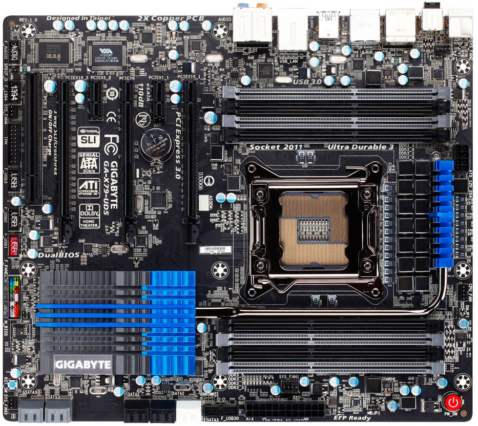gigabyte x79 ud5 pcb layout