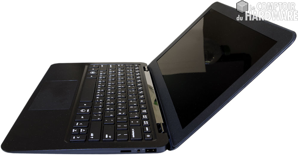 gigabyte x11 - angle douverture du moniteur