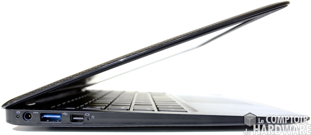 gigabyte x11 - flanc gauche