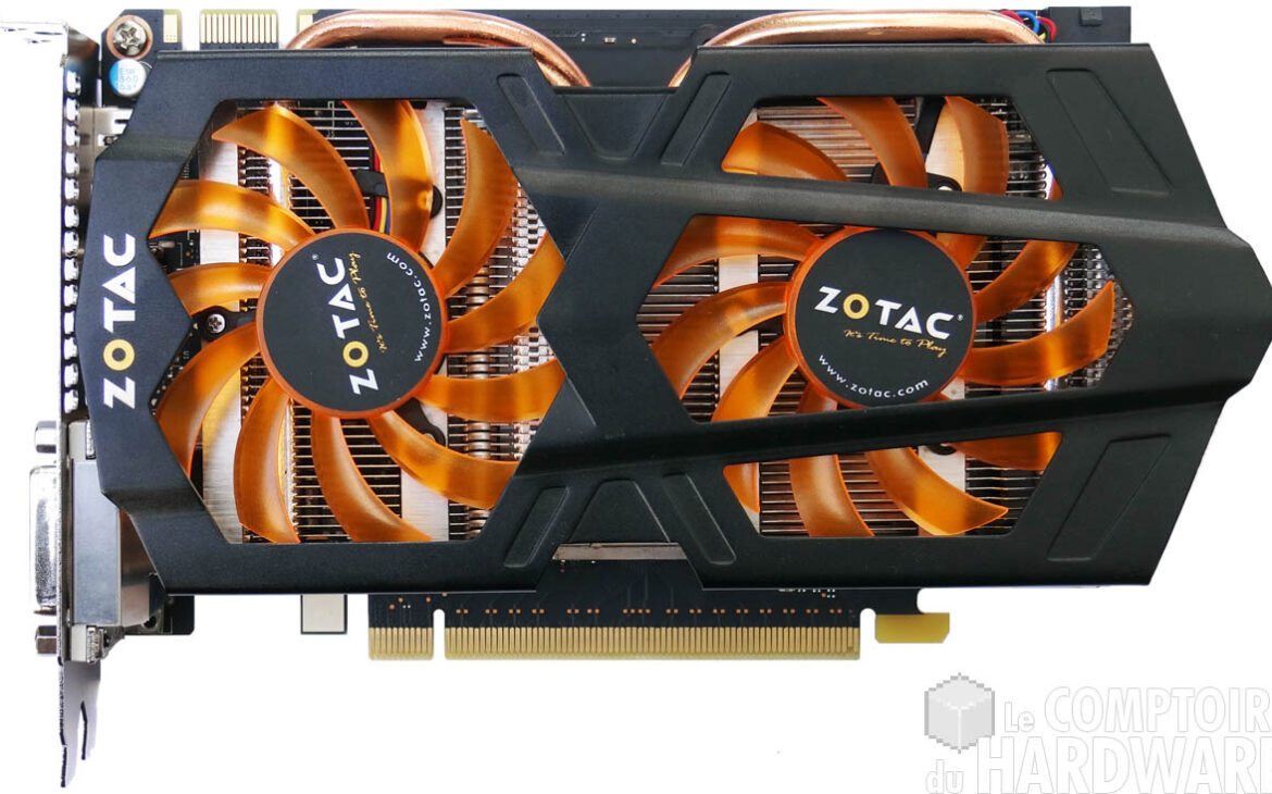 Zotac GTX 660 face avant