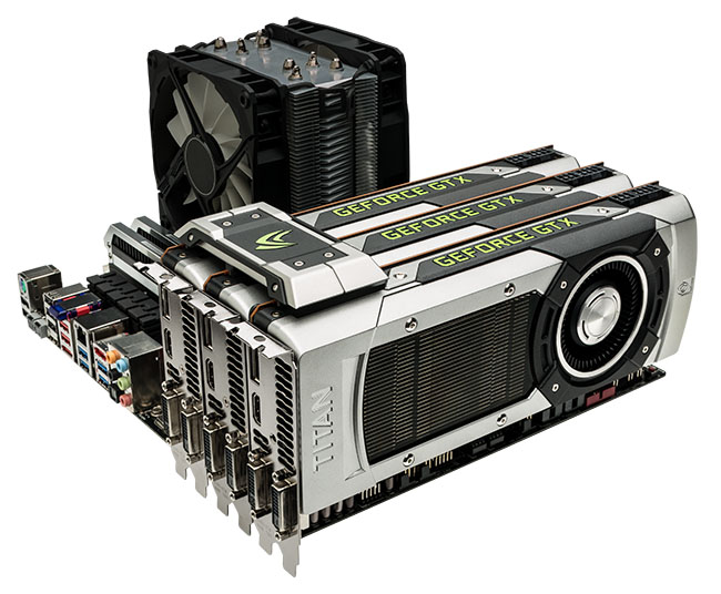 SLi Tri-way GTX Titan