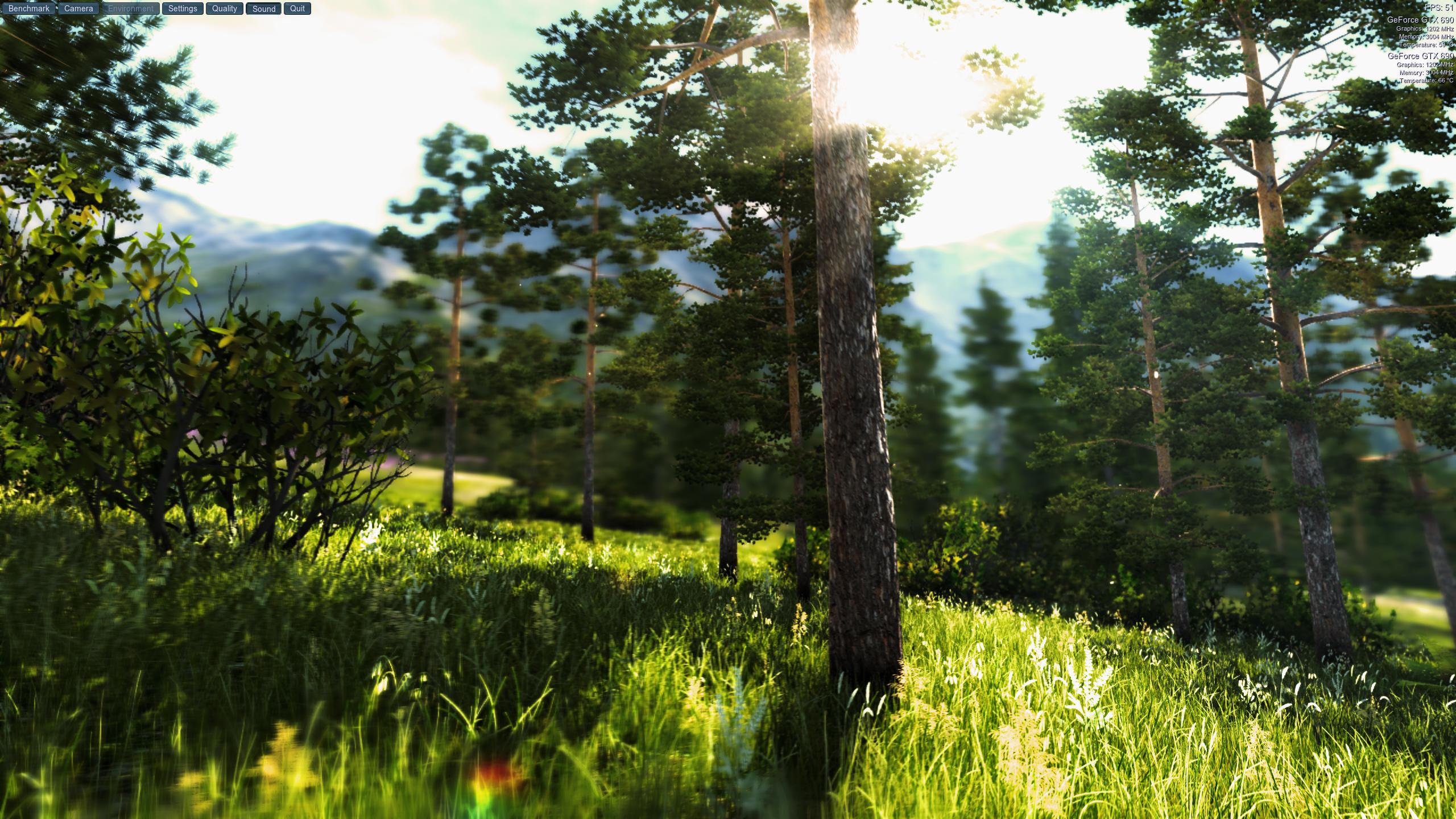 screen UNiGine Valley