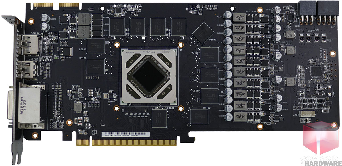 Asus R9 280X DirectCU II TOP : carte nue