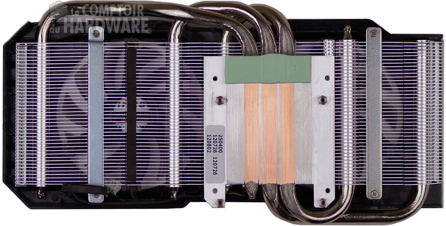 Asus GTX 660 DirectCU II TOP : refroidisseur