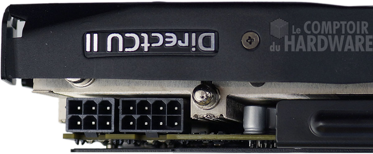 Asus GTX 780 DirectCU II TOP : alimentation
