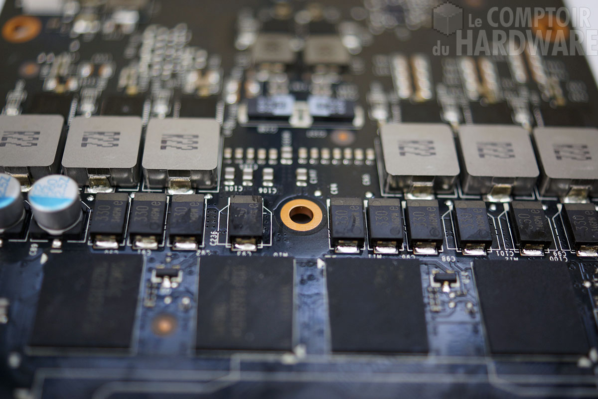 eVGA GTX 780 SC ACX :étage dalimentation