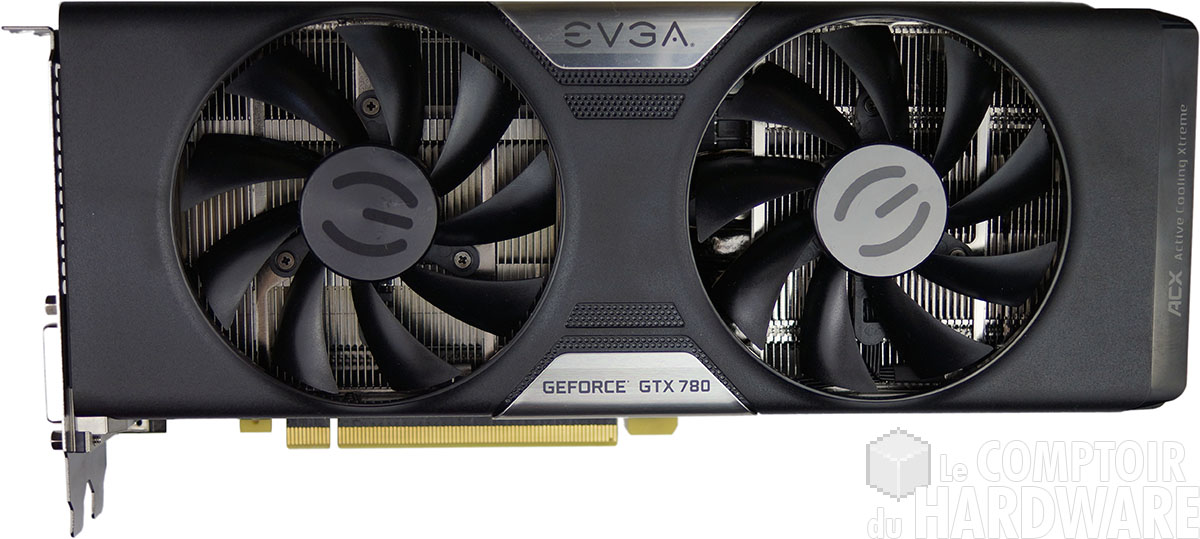 eVGA GTX 780 SC ACX : face avant
